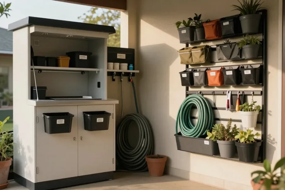 7 Outdoor Organization Ideas to Reduce Clutter: Tidy Outdoors Effortlessly